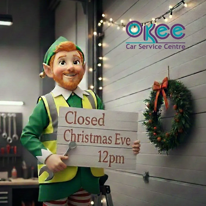 Okee Christmas Closure